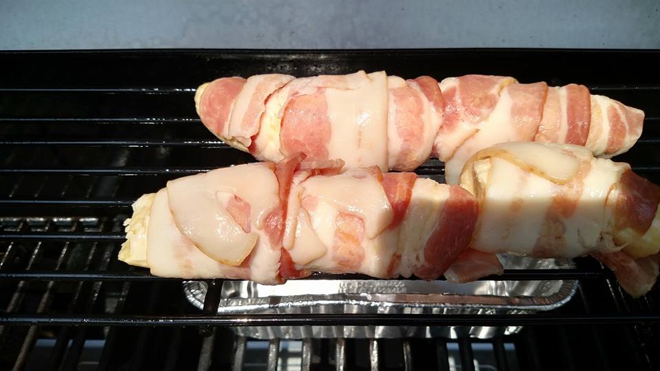 Image:SMOKER SUNDAY - Grilled Maple Bacon Wrapped Bananas